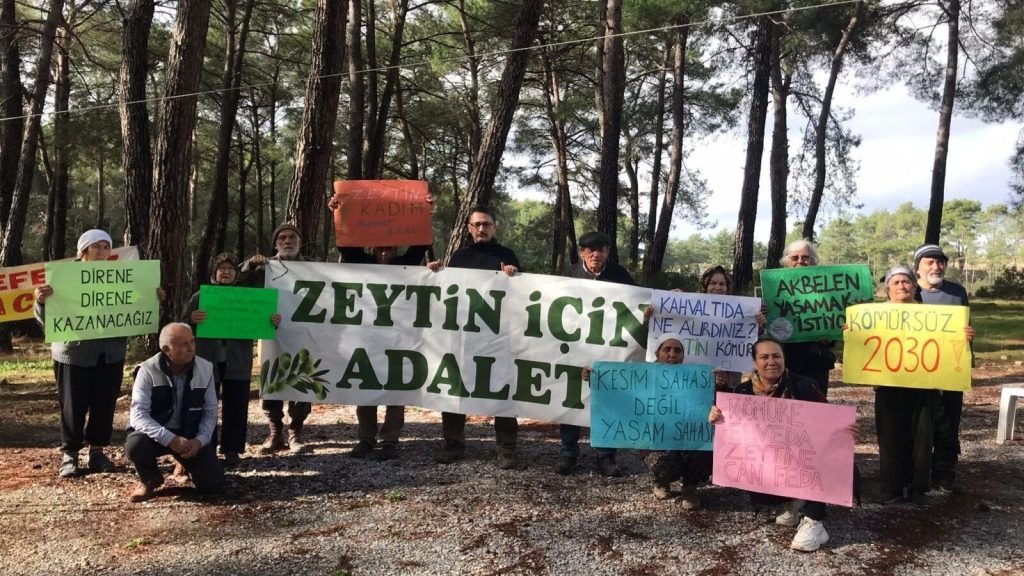 Zeytin savunucuları