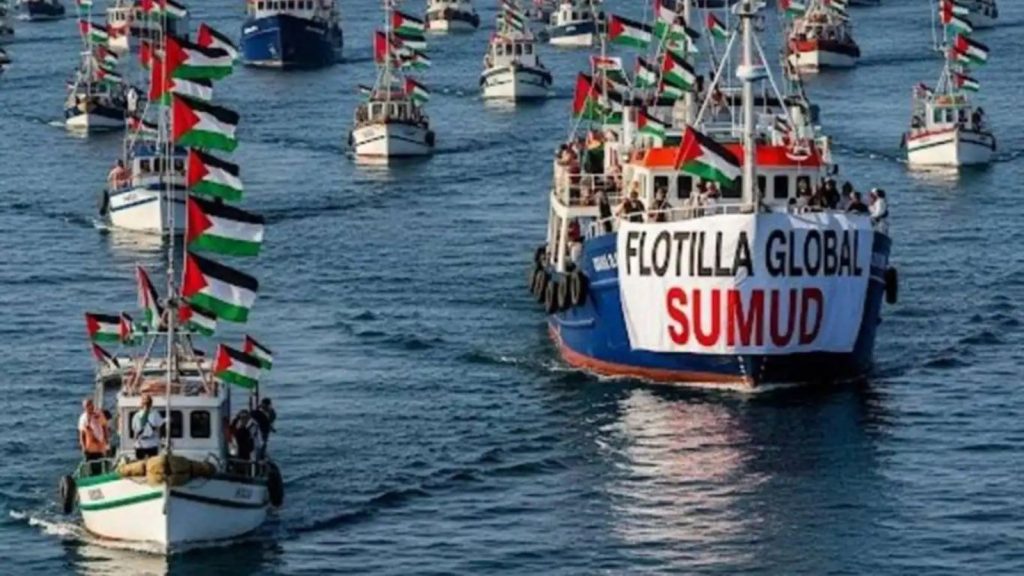 Küresel Sumud Filosu Gazze Yolunda İsrail Saldırısına Uğradı